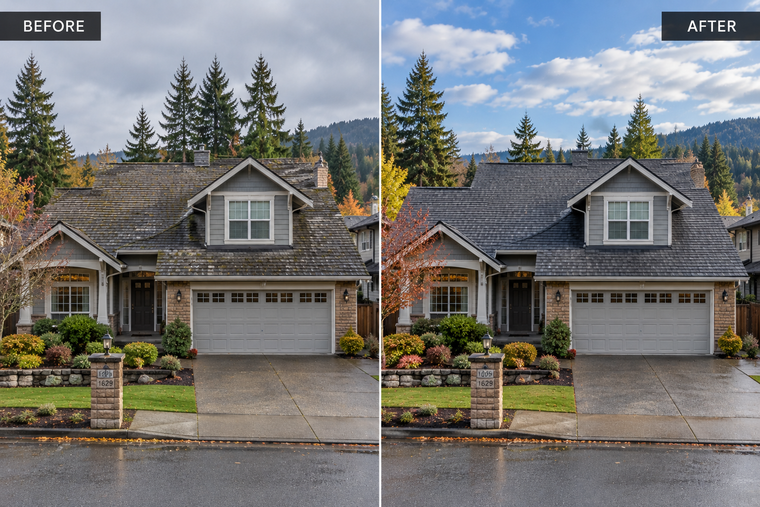 Asphalt shingle roofing installation