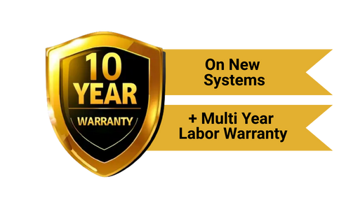 10 year warranty logo