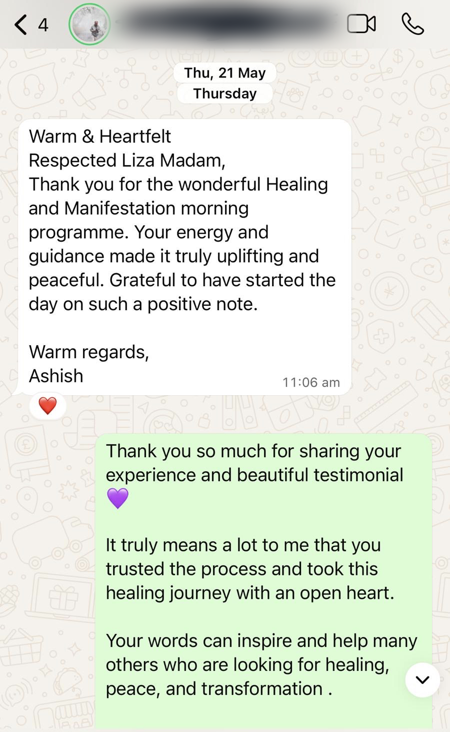 Client testimonial 5