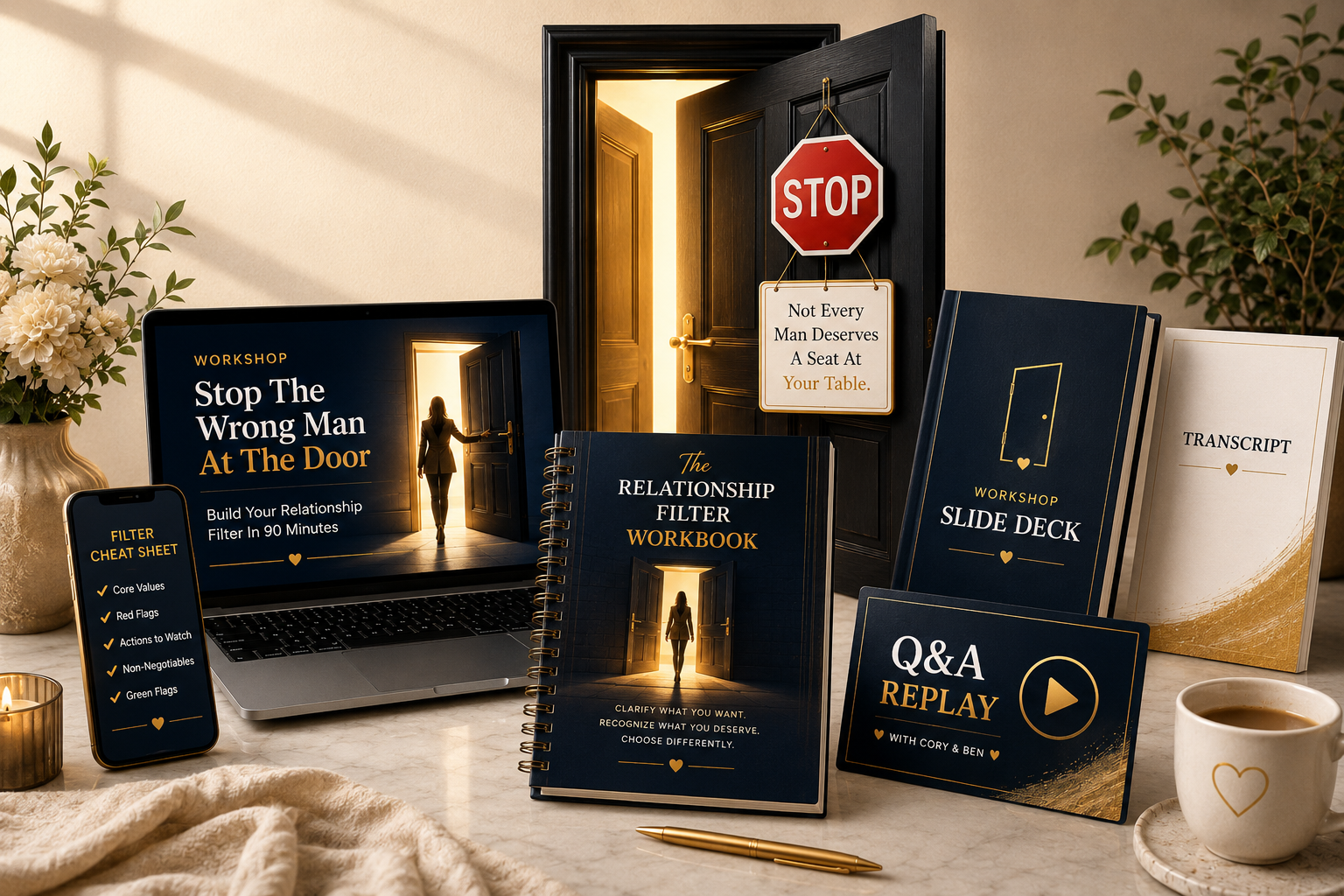 Stop The Wrong Man At The Door Relationship Filter workshop and resources