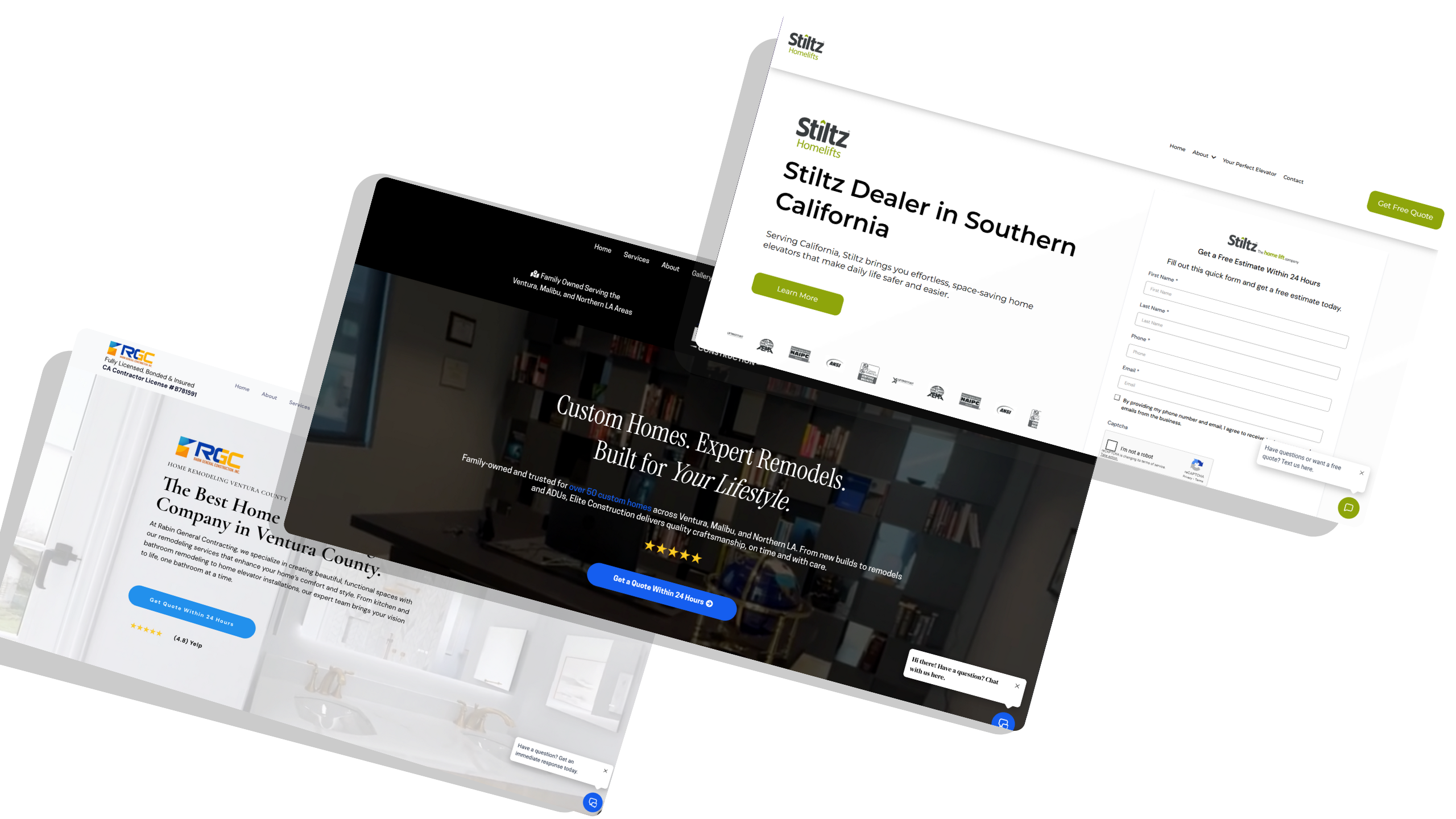 Hunt Horizon Media - Website Design Example
