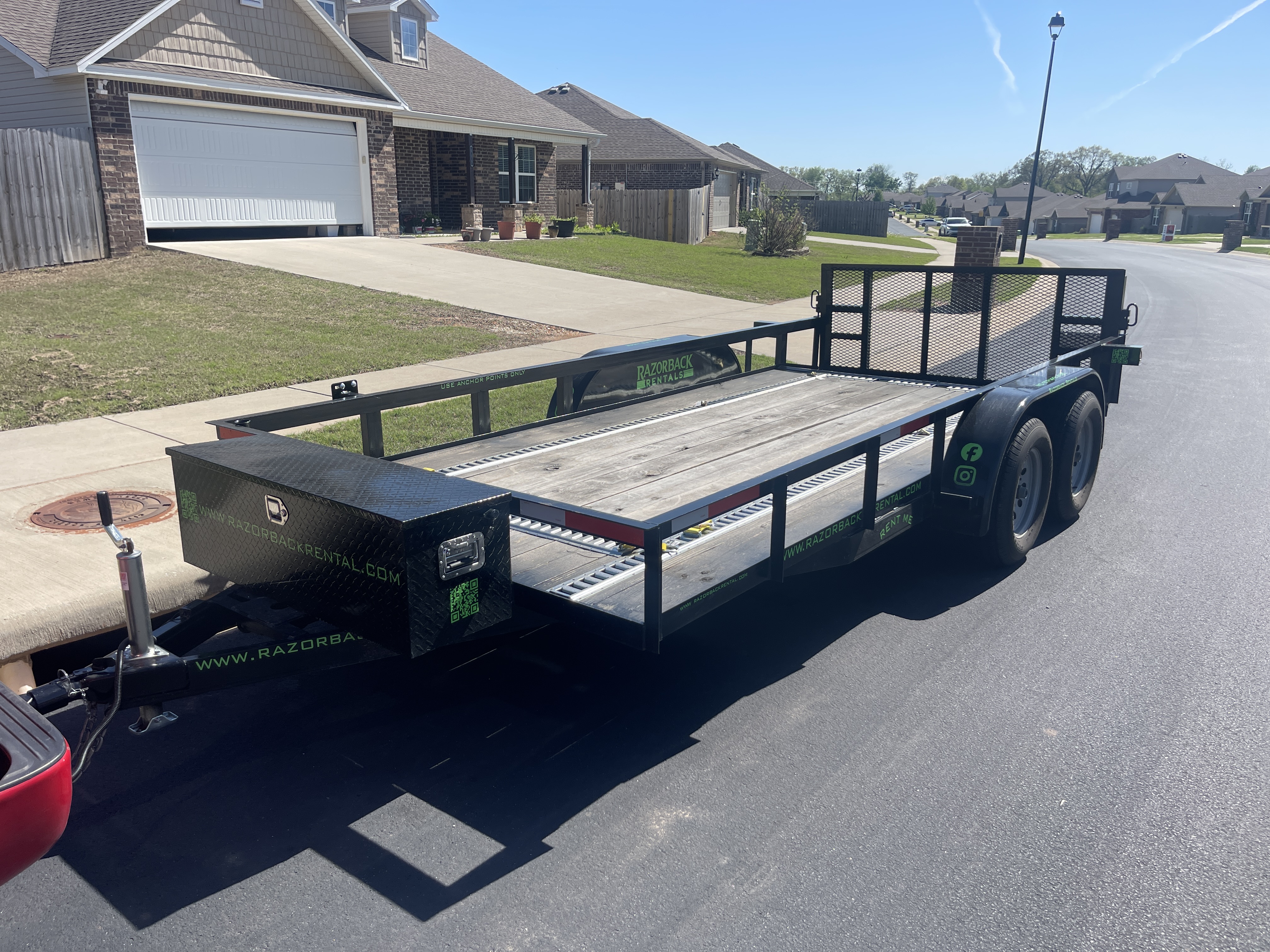 16 ft utility trailer rental in Springdale, AR