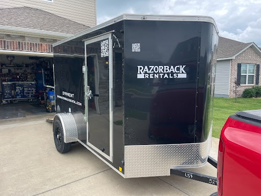 6 by 10 ft enclosed trailer rental in Springdale, AR