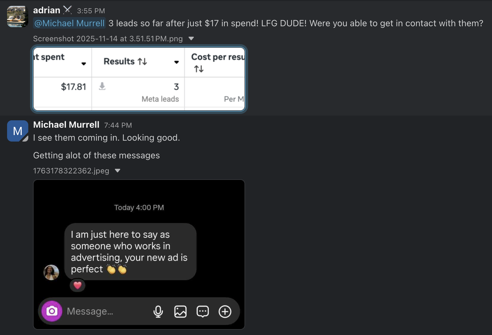 Cave Academy client message