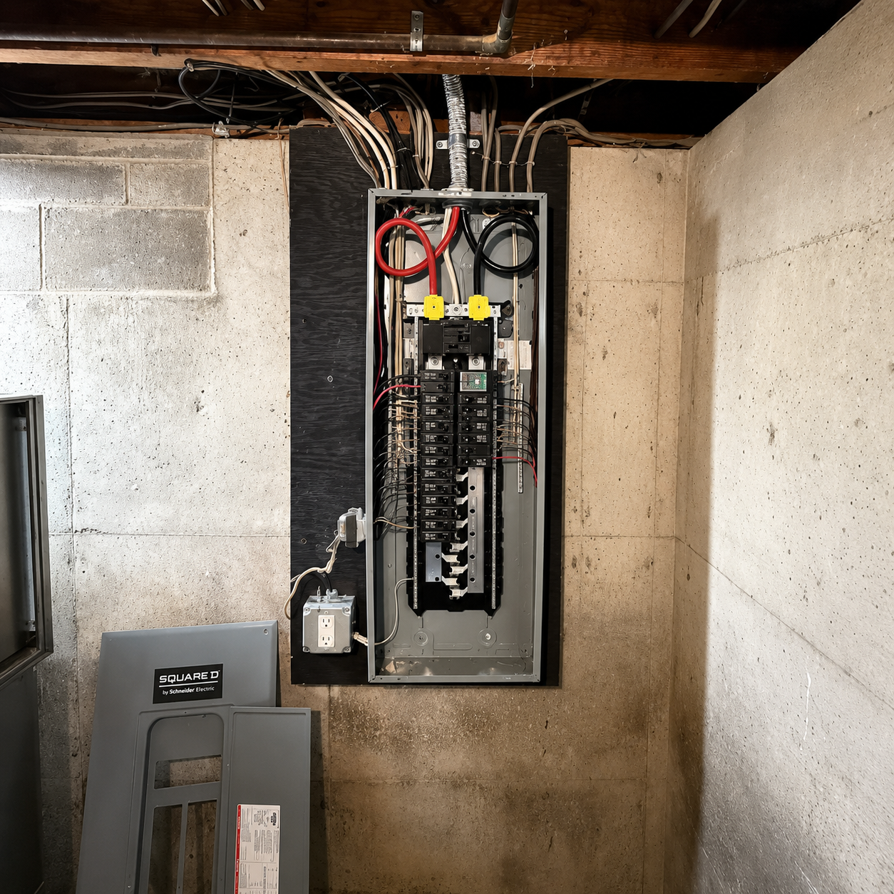 Wire Worx electrical service upgrade and 200-amp panel work