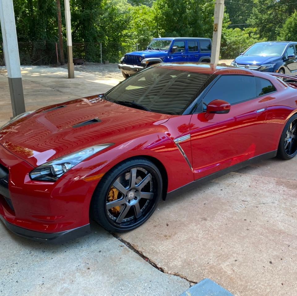 Window tint install by Southern Shade in Concord, NC