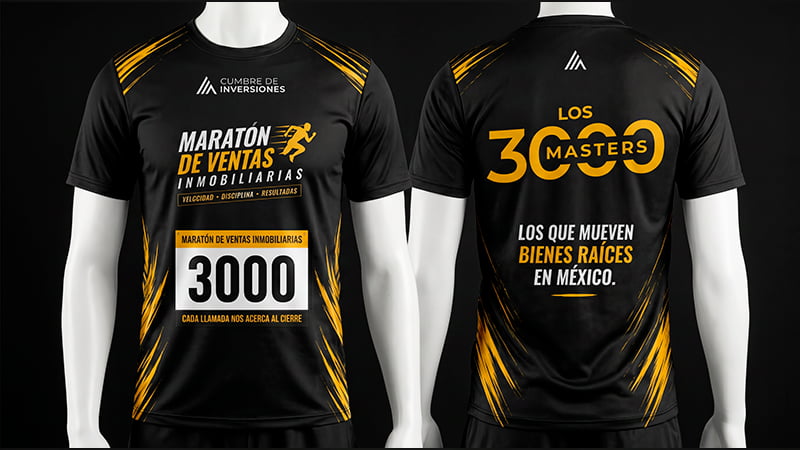 Playera oficial LOS 3000