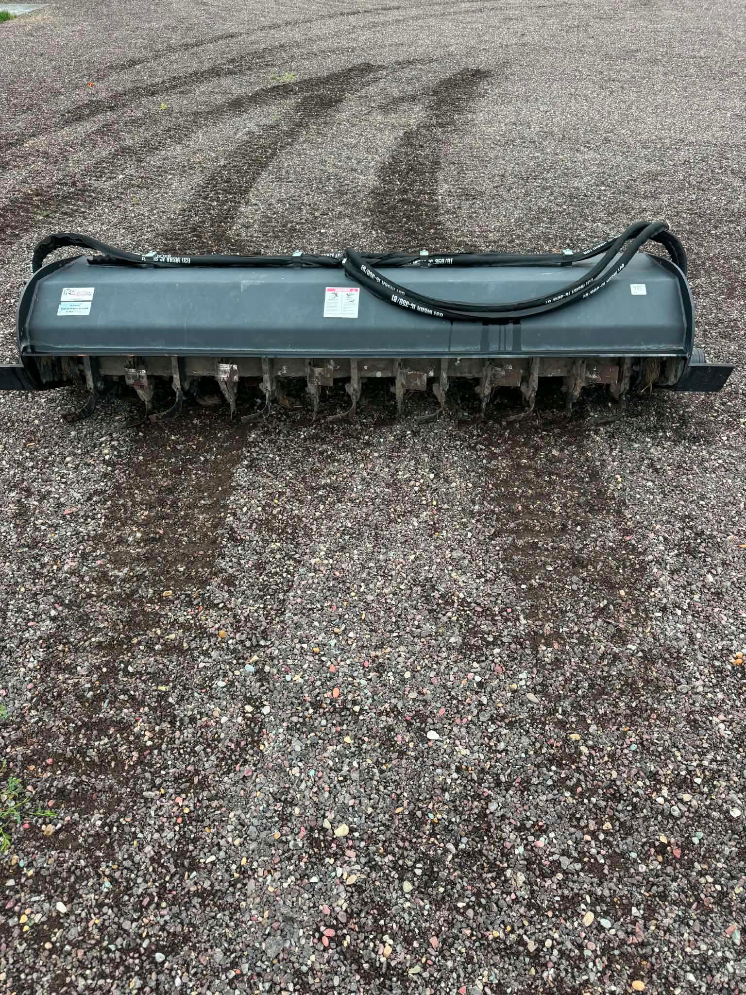 Skid Steer Rototiller Attachment 