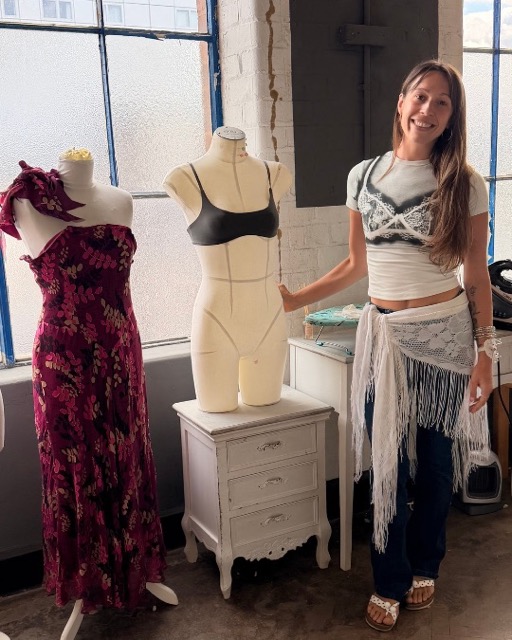 Blossom Atelier lingerie designer Millie Fullalove Leicester