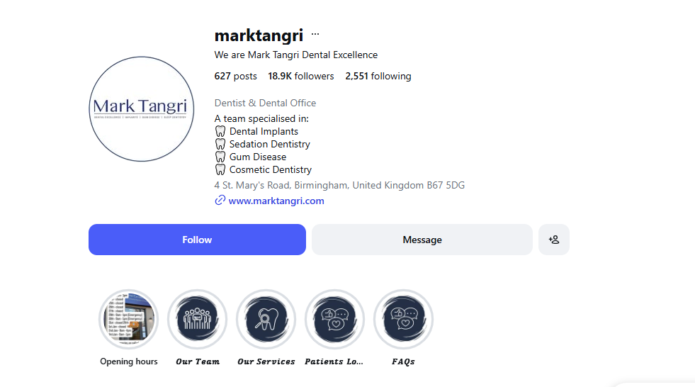 Mark Tangri Instagram Screenshot