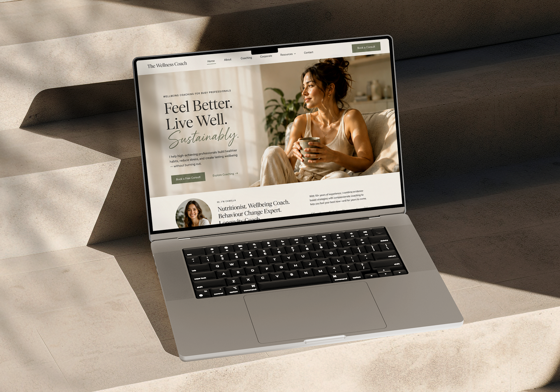 Wellness Couch Website, Websites