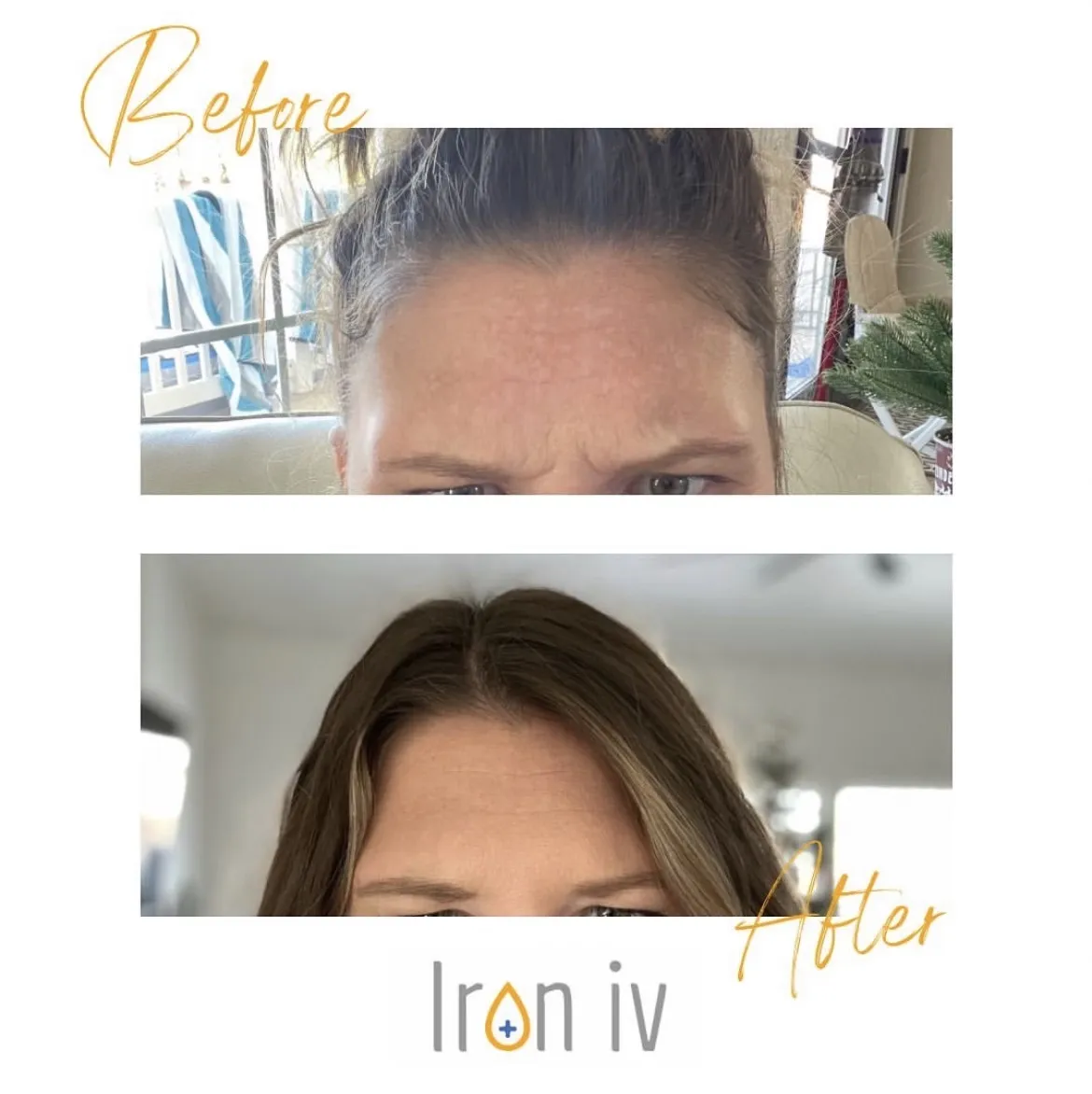 Blue collar worker smiling at computer