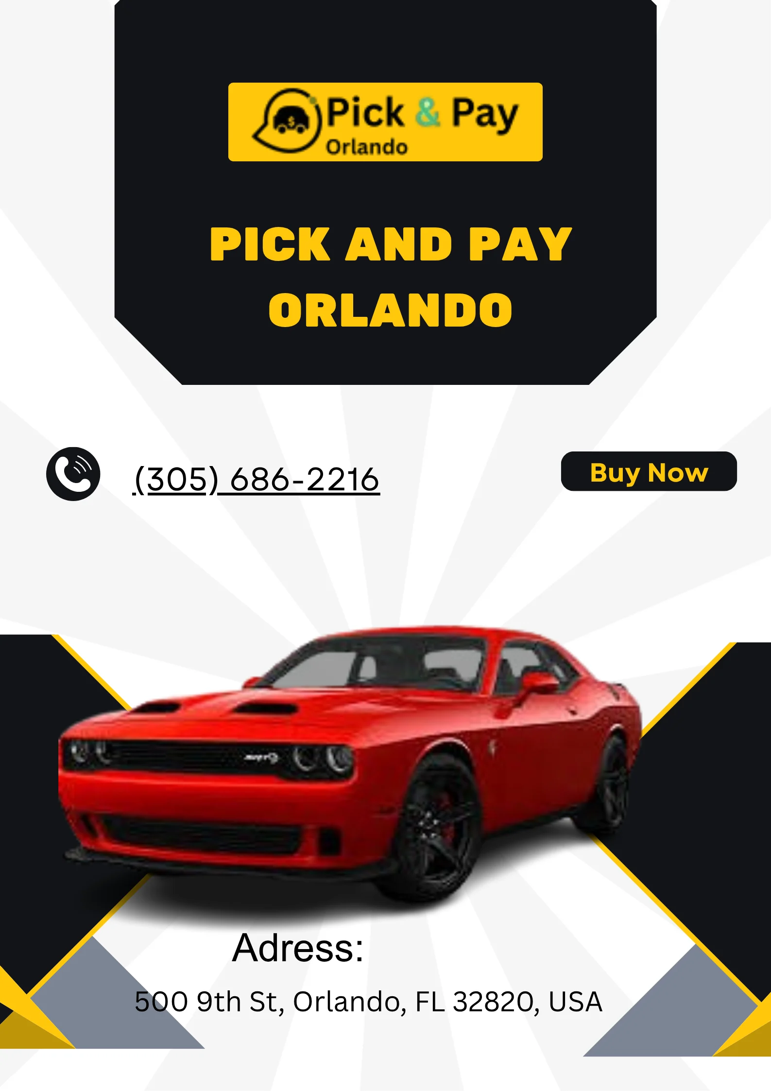 Sell Your Car Pick and Pay Orlando