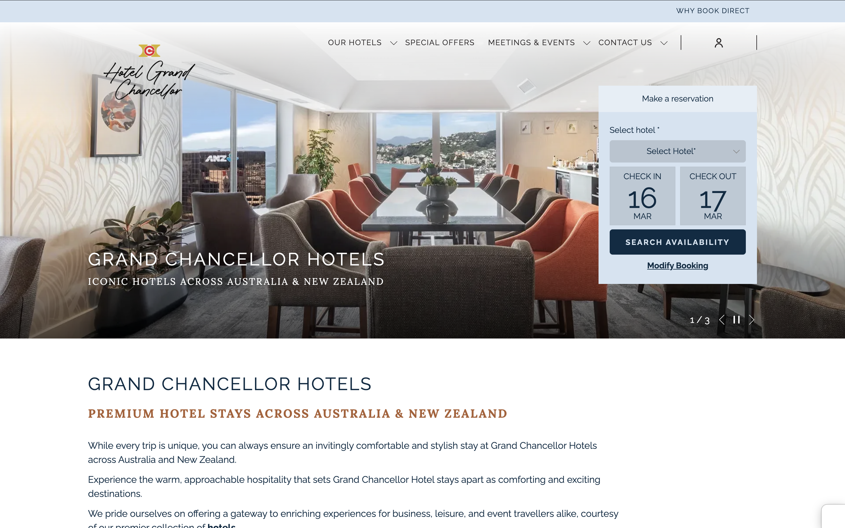 Grand Chancellor Hotels Grand Chancellor Hotels