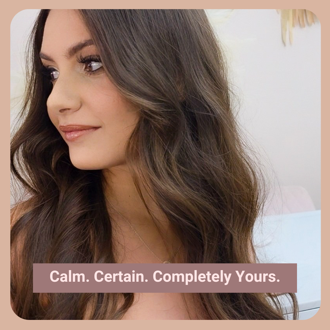 Soft glam with romantic waves