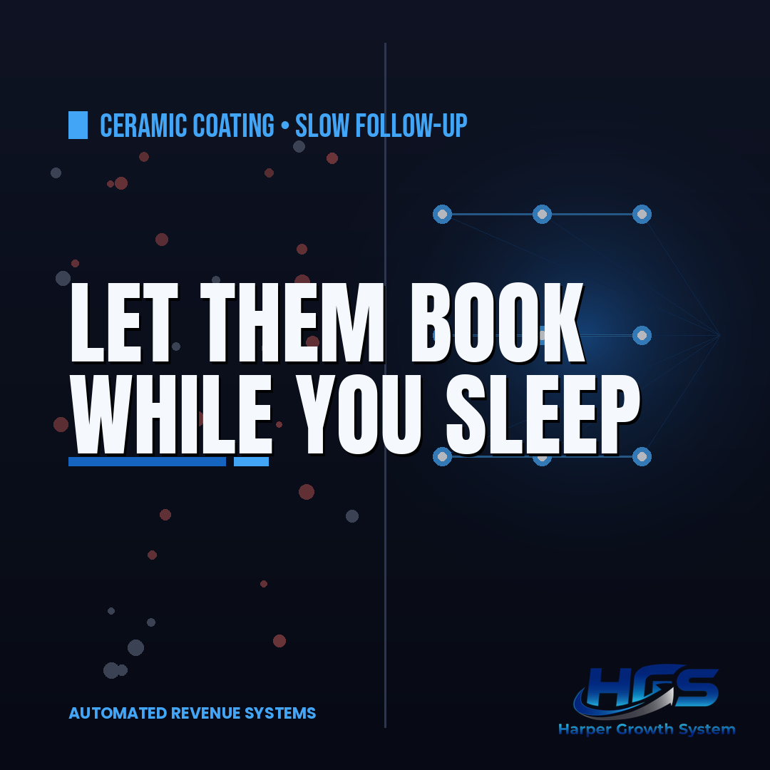 Ceramic coating online booking page letting customers self-schedule a coating appointment and filling a detail shop’s week Ceramic coating online booking page letting customers self-schedule a coating appointment and filling a detail shop’s week