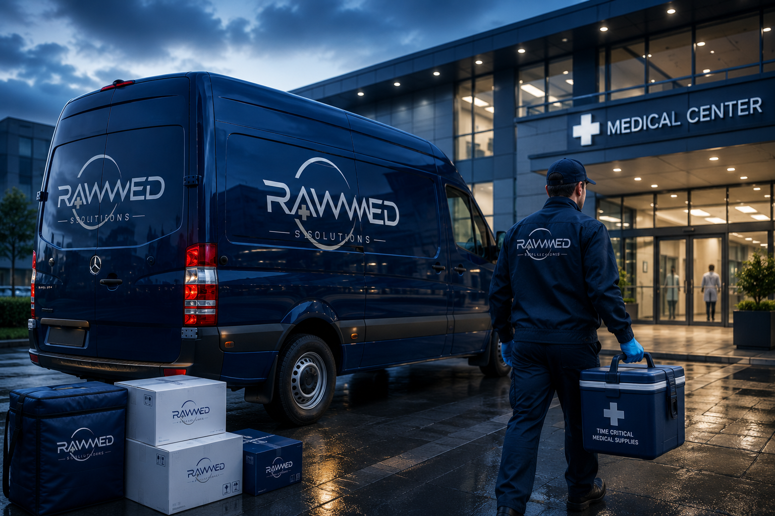 Customer booking a delivery on a mobile app