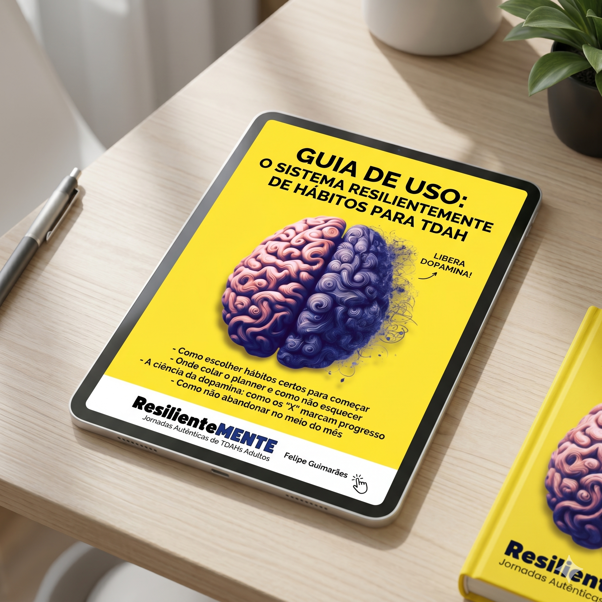 Guia Planilha de Hábitos ResilienteMENTE