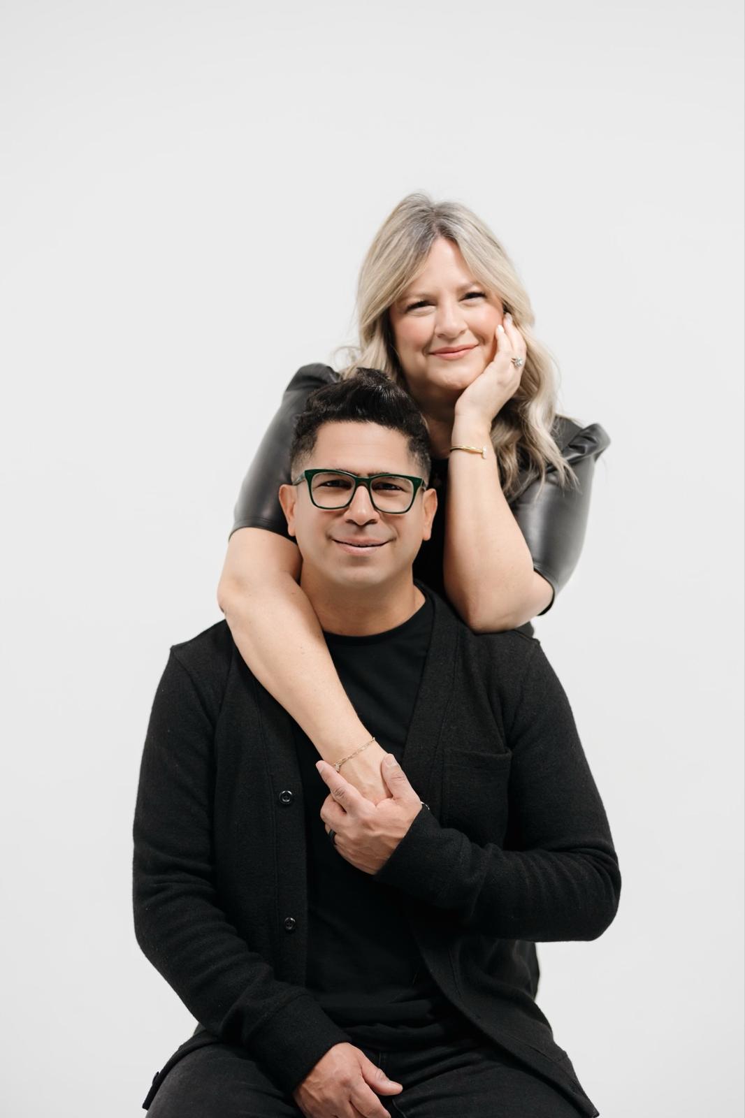 Retrato de Daniel y Shari Calveti