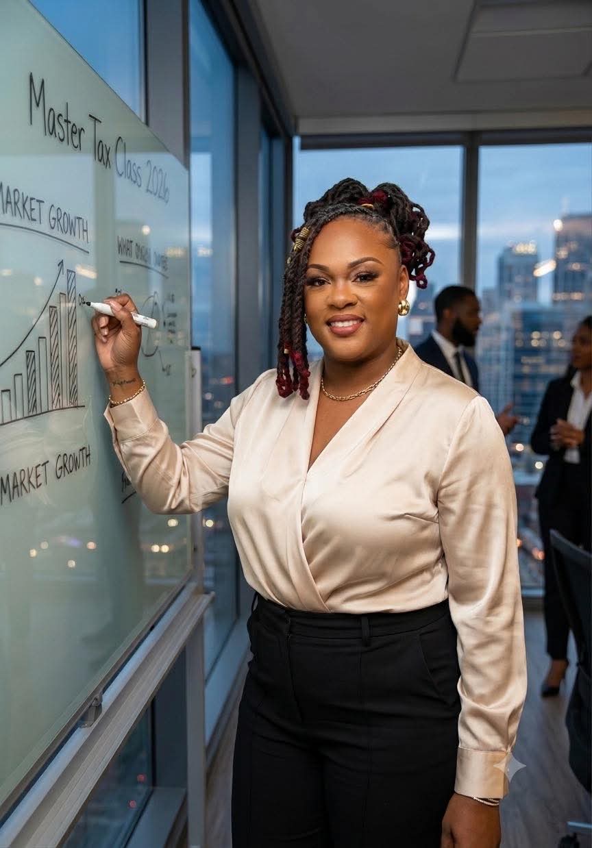 Maria Sweet teaching tax business strategy