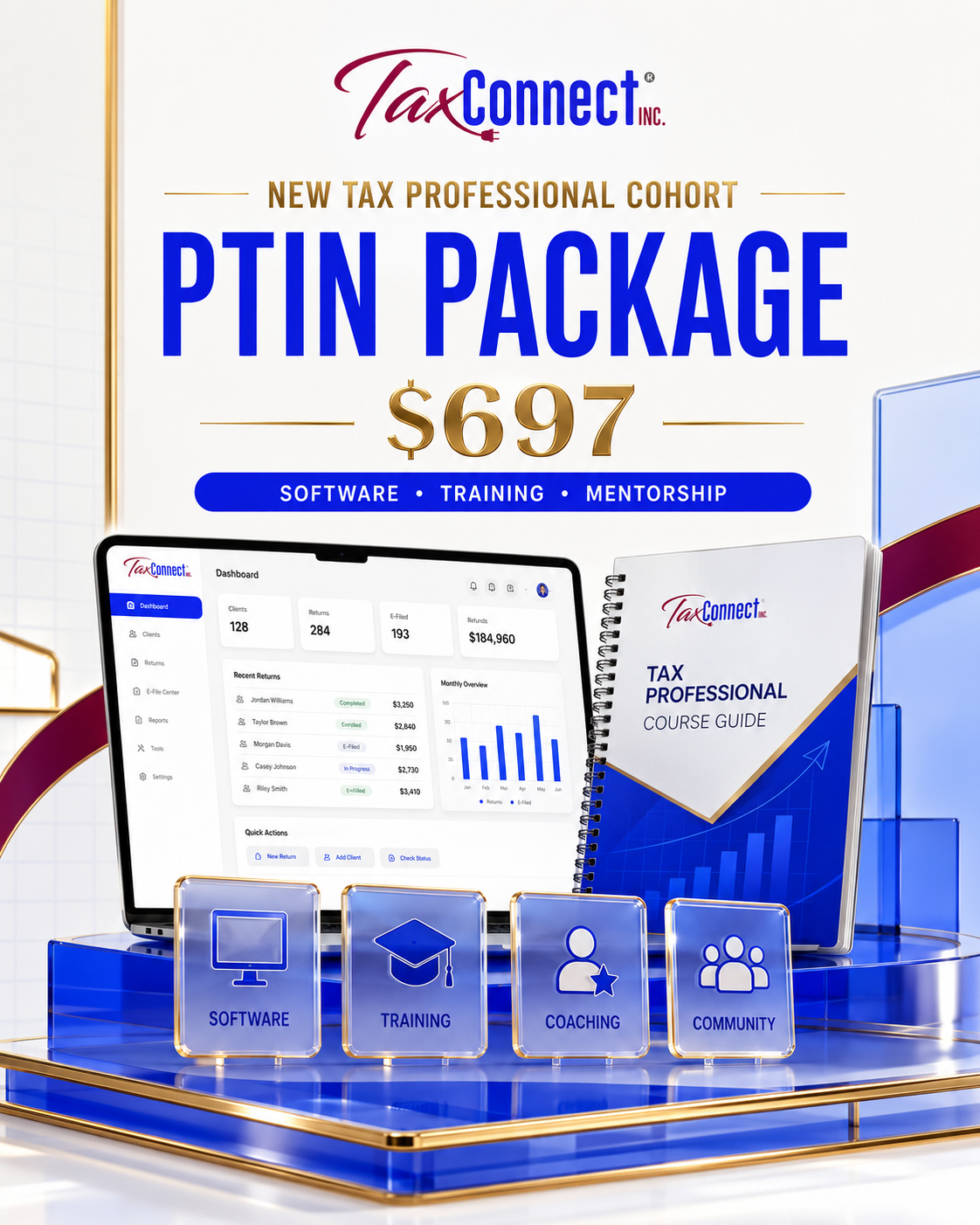 New Tax Professional Cohort PTIN Package
