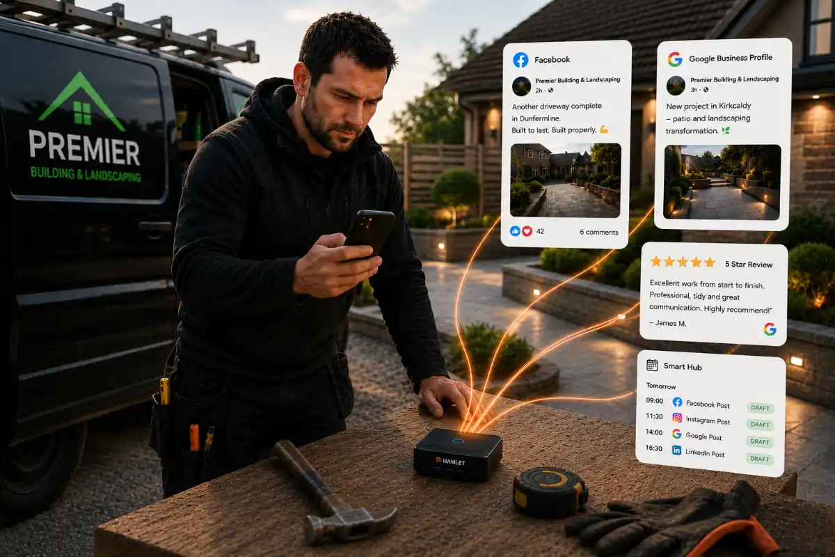 Hamlet — your business's social media on autopilot
