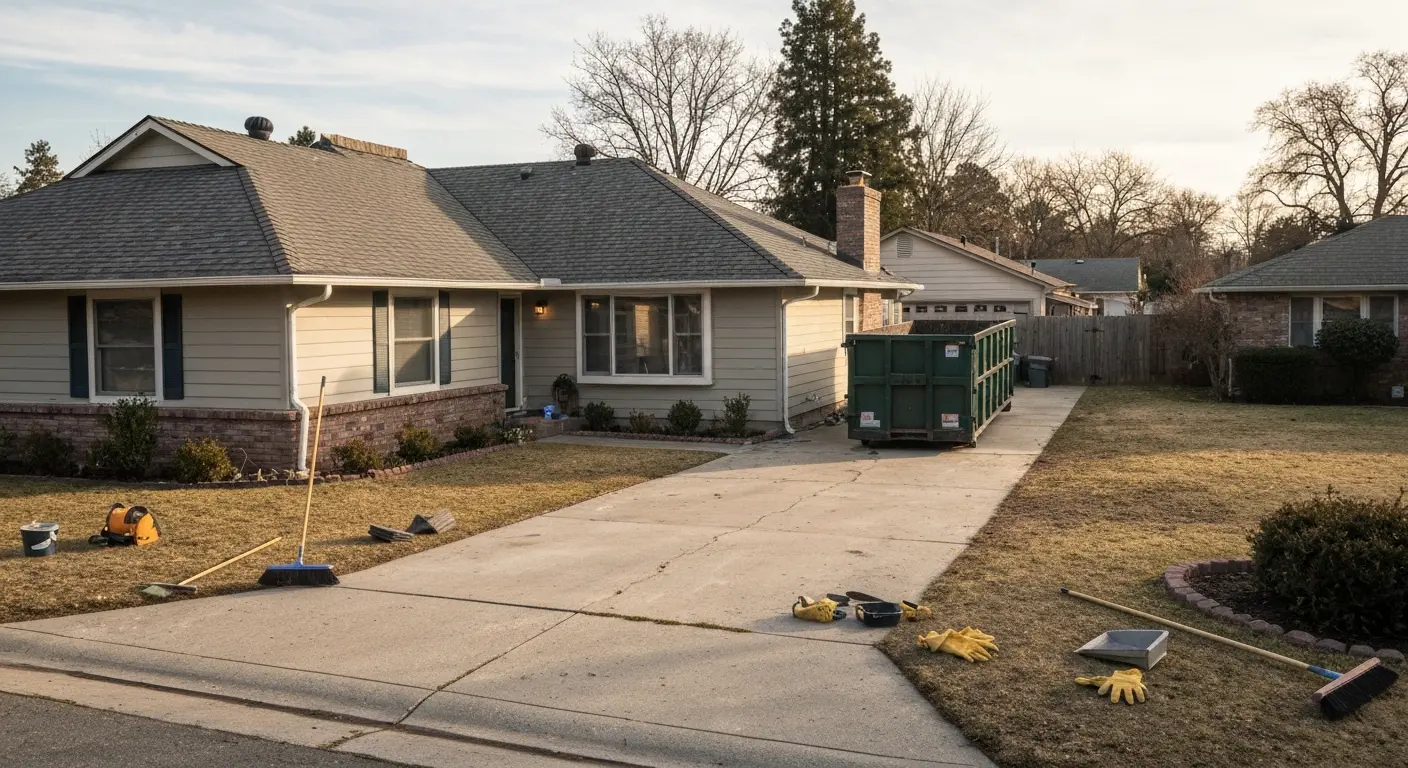 Construction debris removal