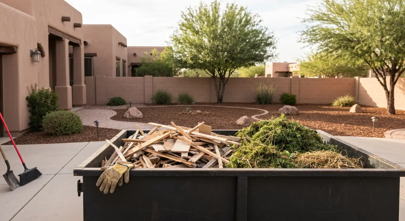 Debris removal and yard waste