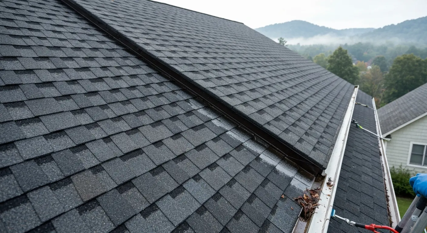 Roof and gutter cleaning