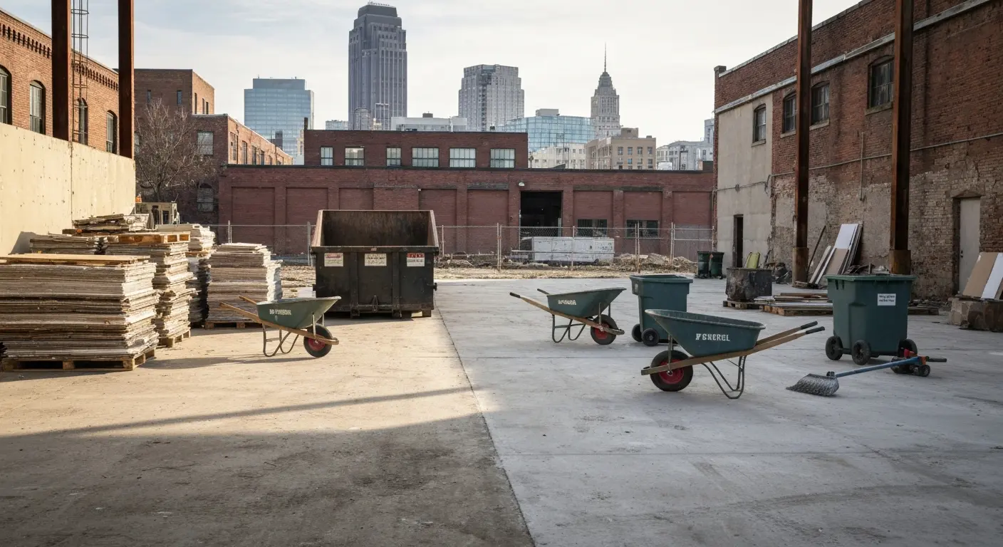 Renovation and construction debris removal