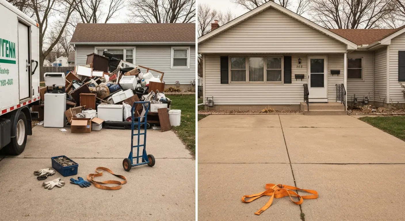 Junk hauling service