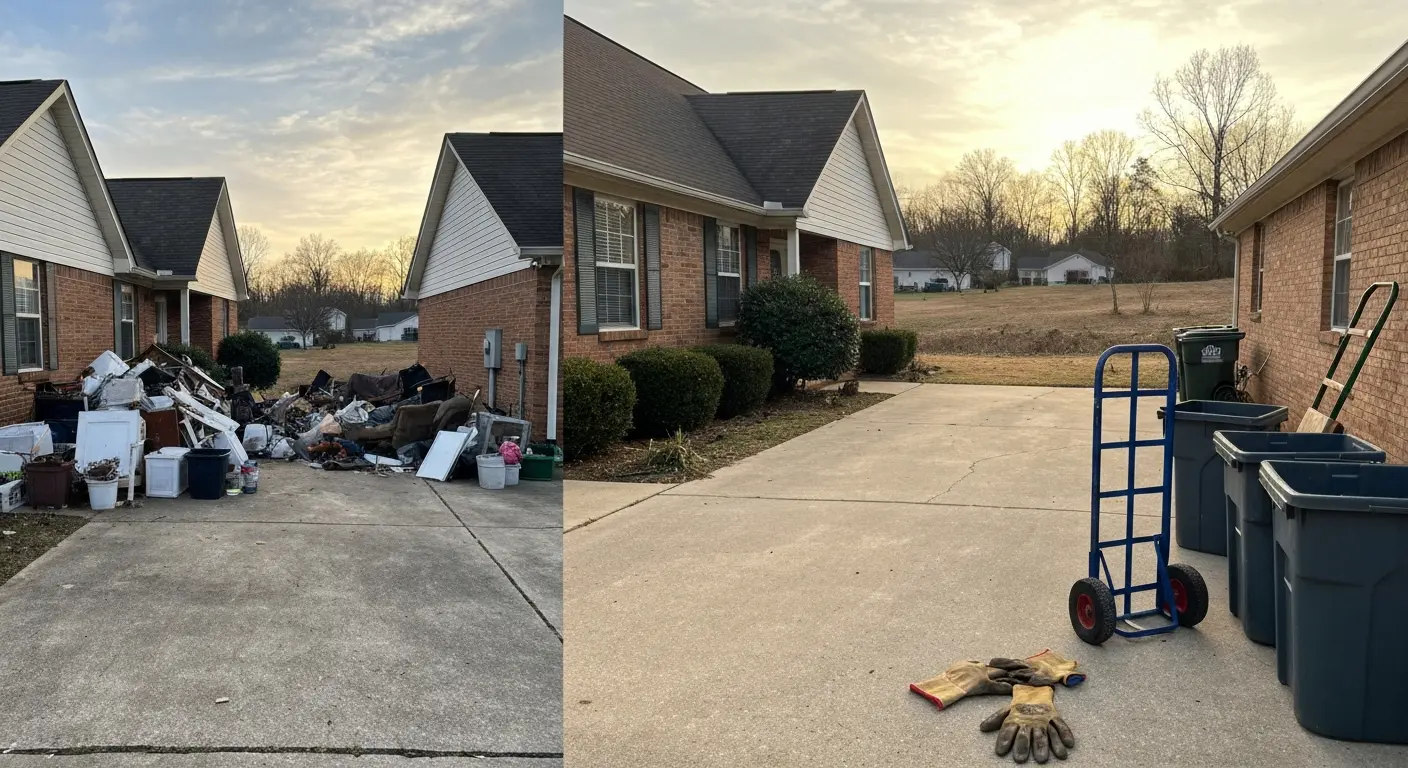 Residential junk removal