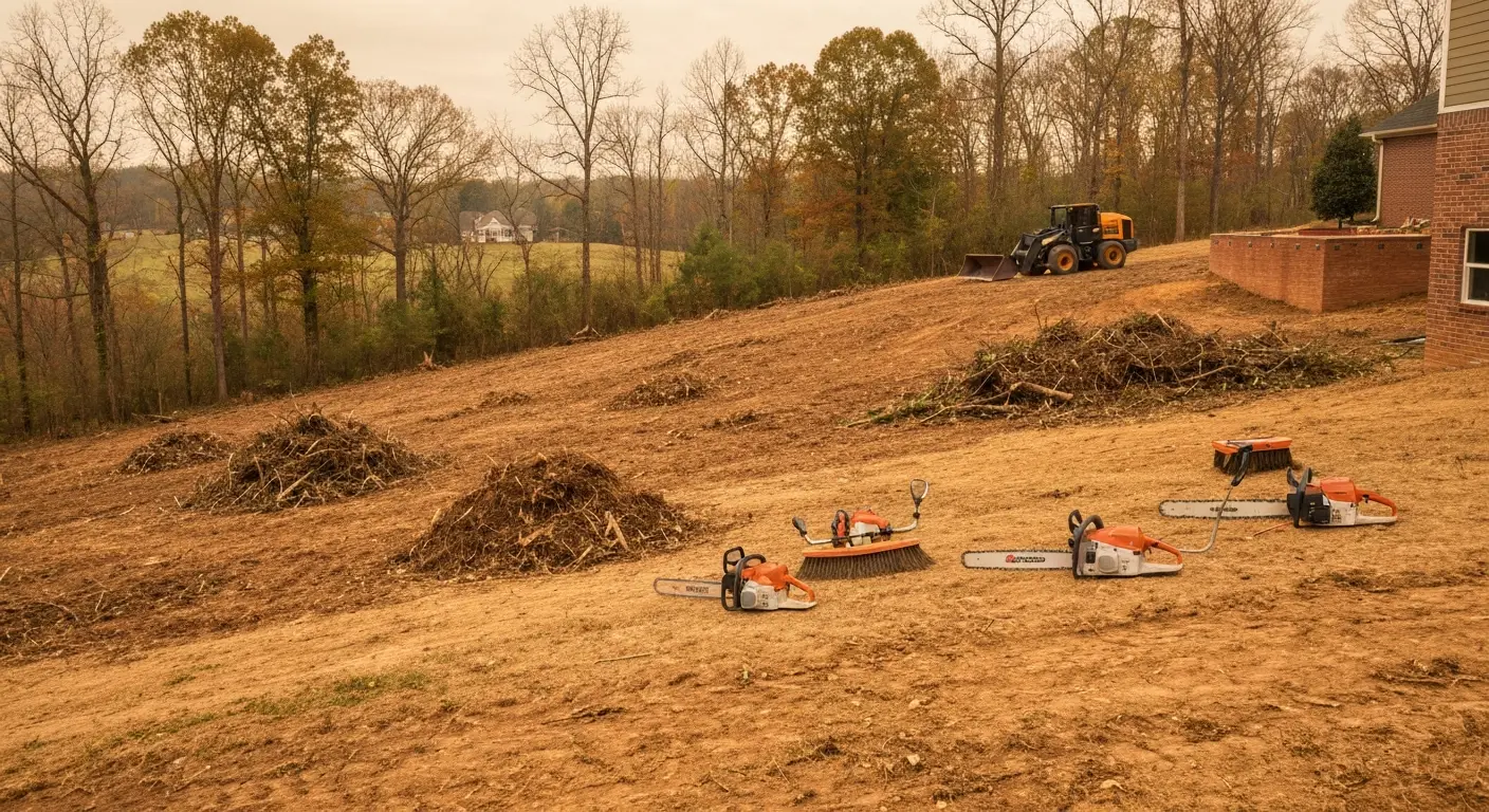 Brush clearing project