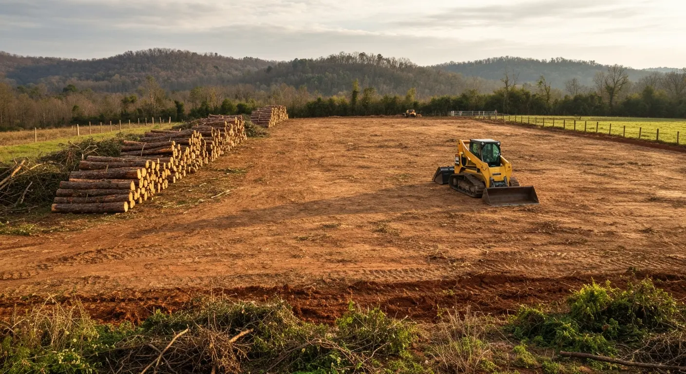 Land clearing service in Loudon County
