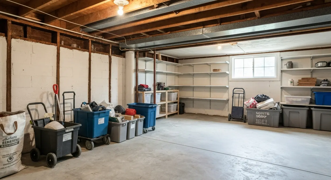 Residential junk removal