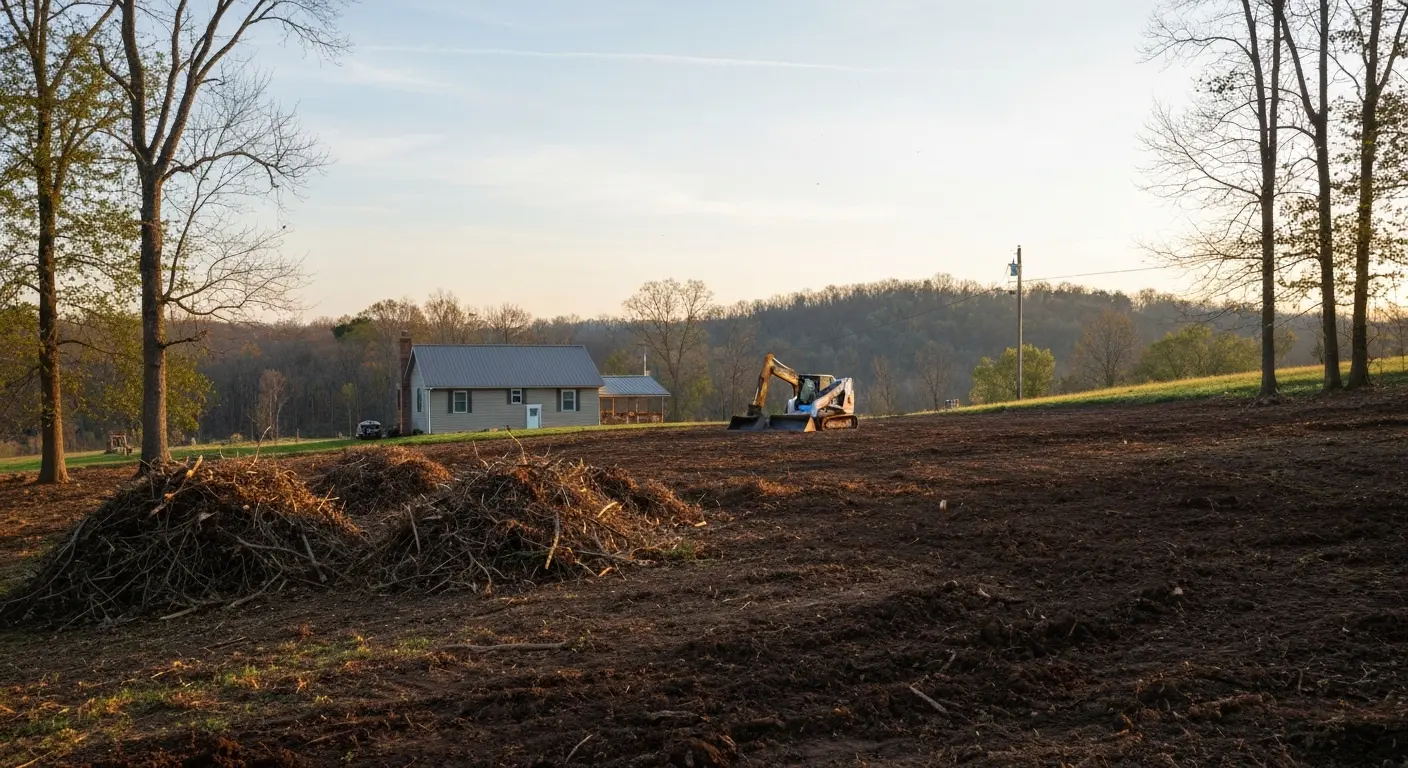 Land clearing service in Ten Mile, Meigs County