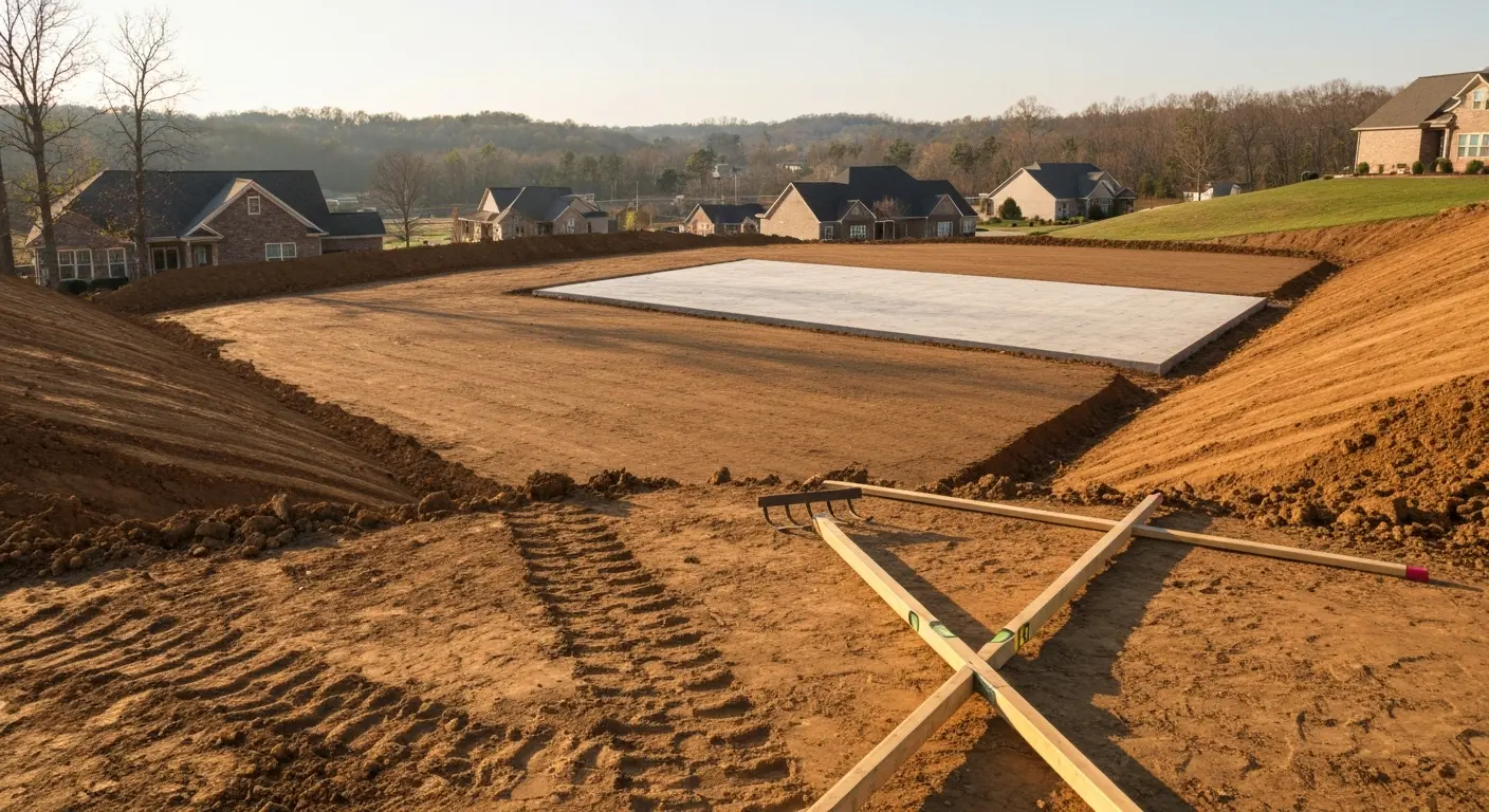 Site grading and soil work