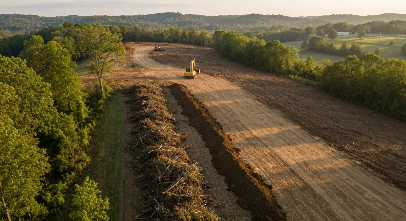 Commercial land clearing