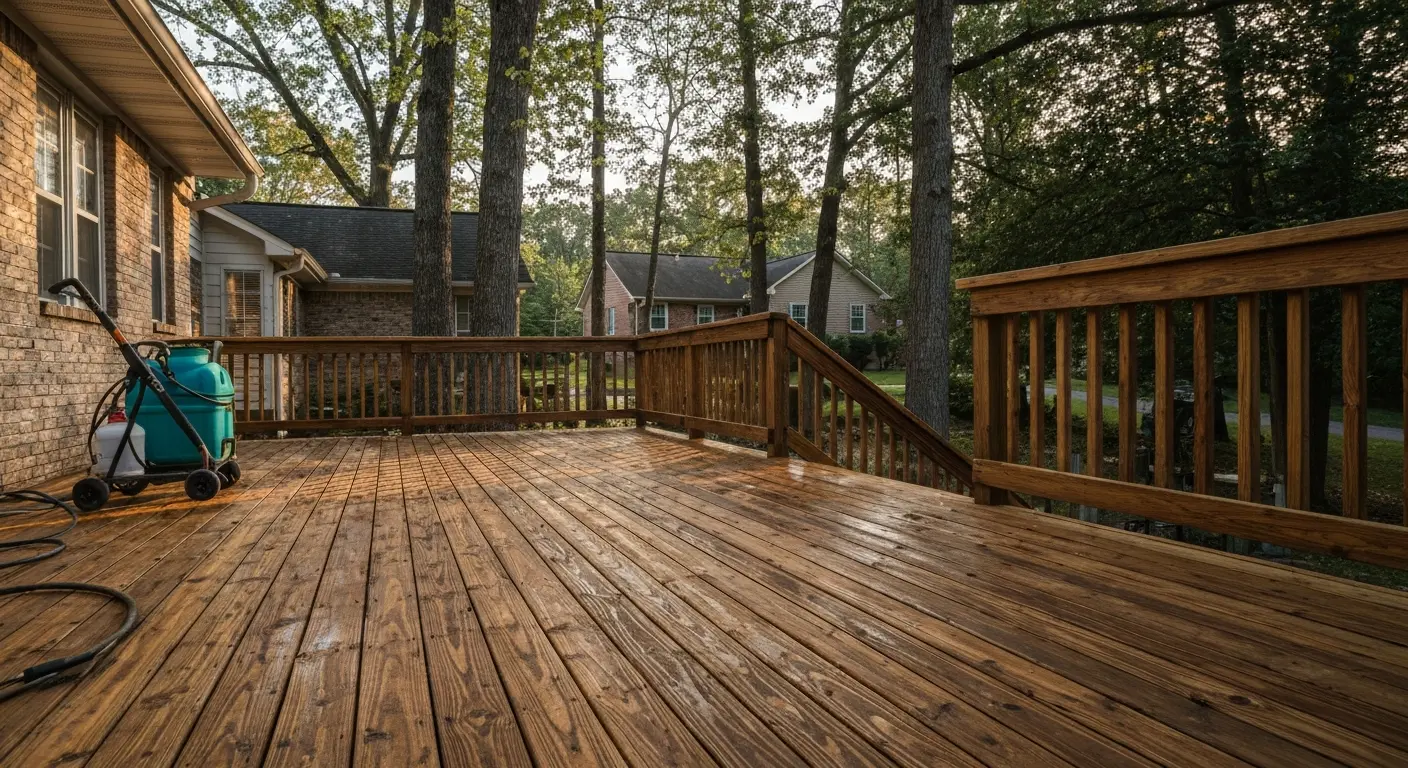 Deck restoration