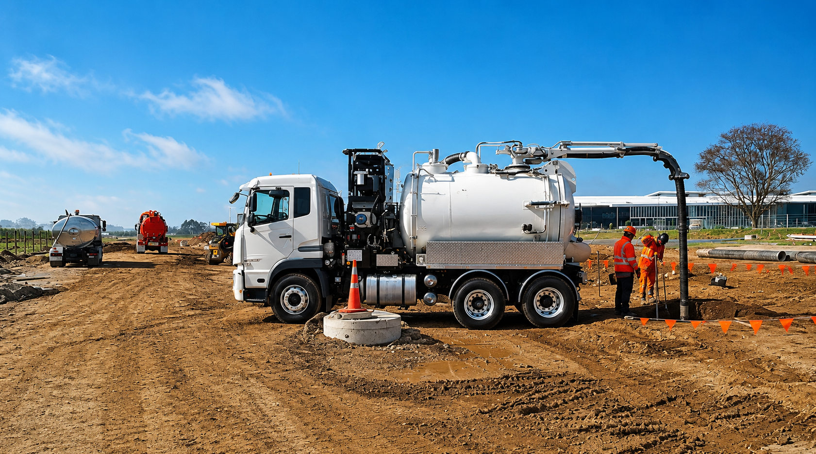 Hydrovac & Vacuum Truck in Bridgeport