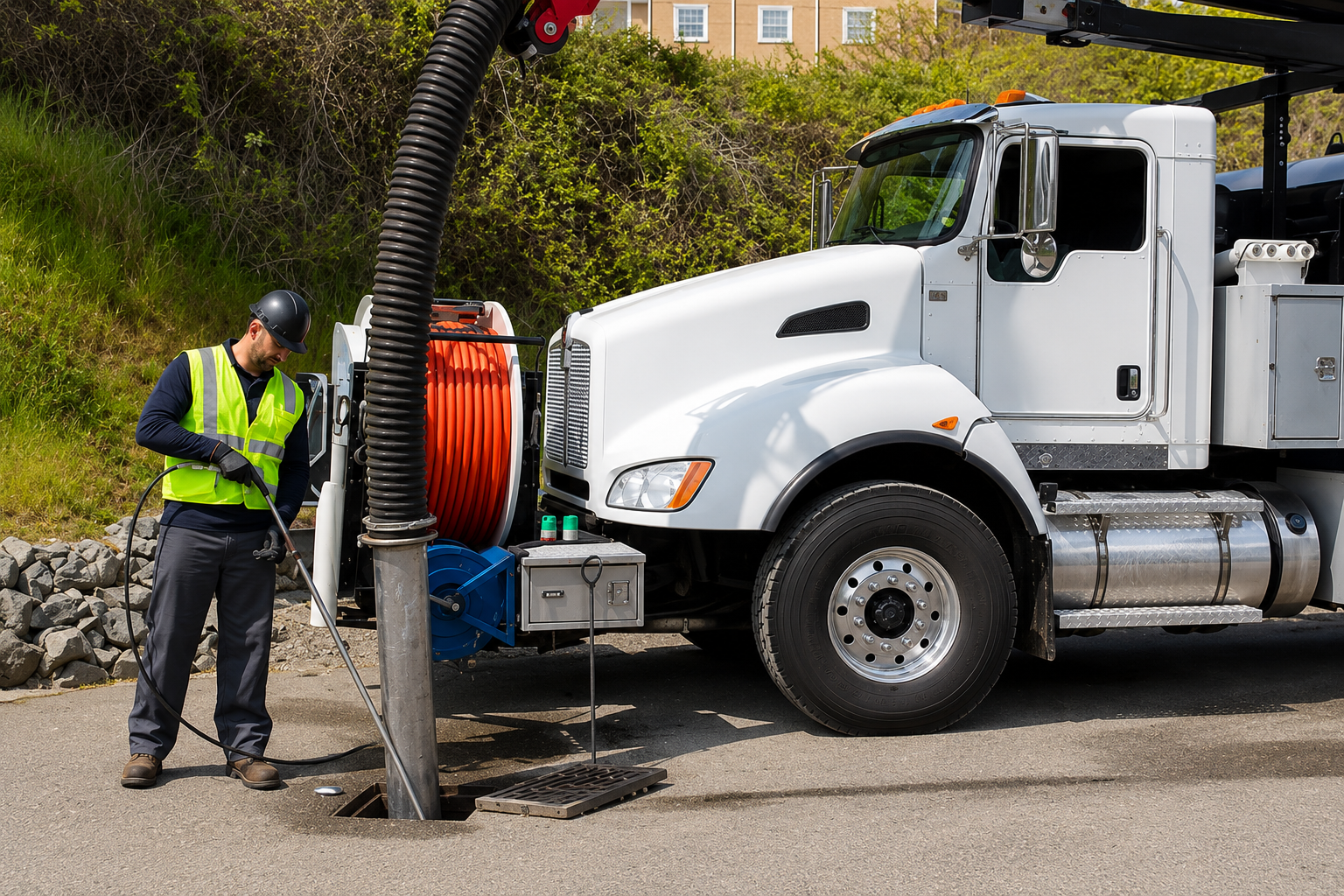Storm Drain Cleaning in Bridgeport