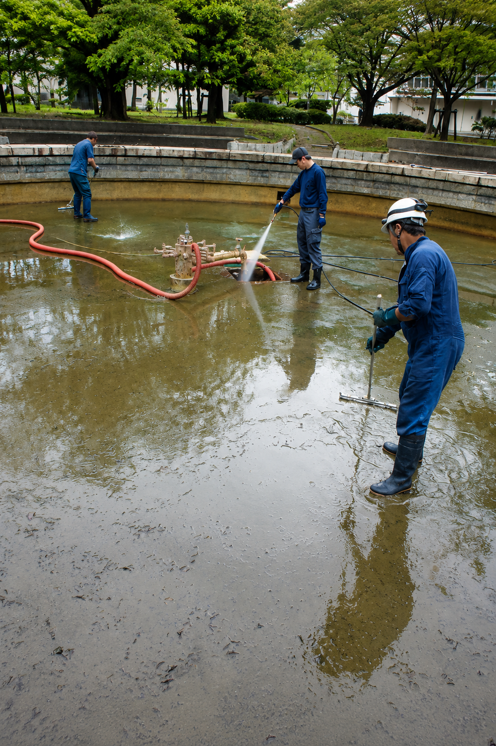  Pond Cleaning & Water