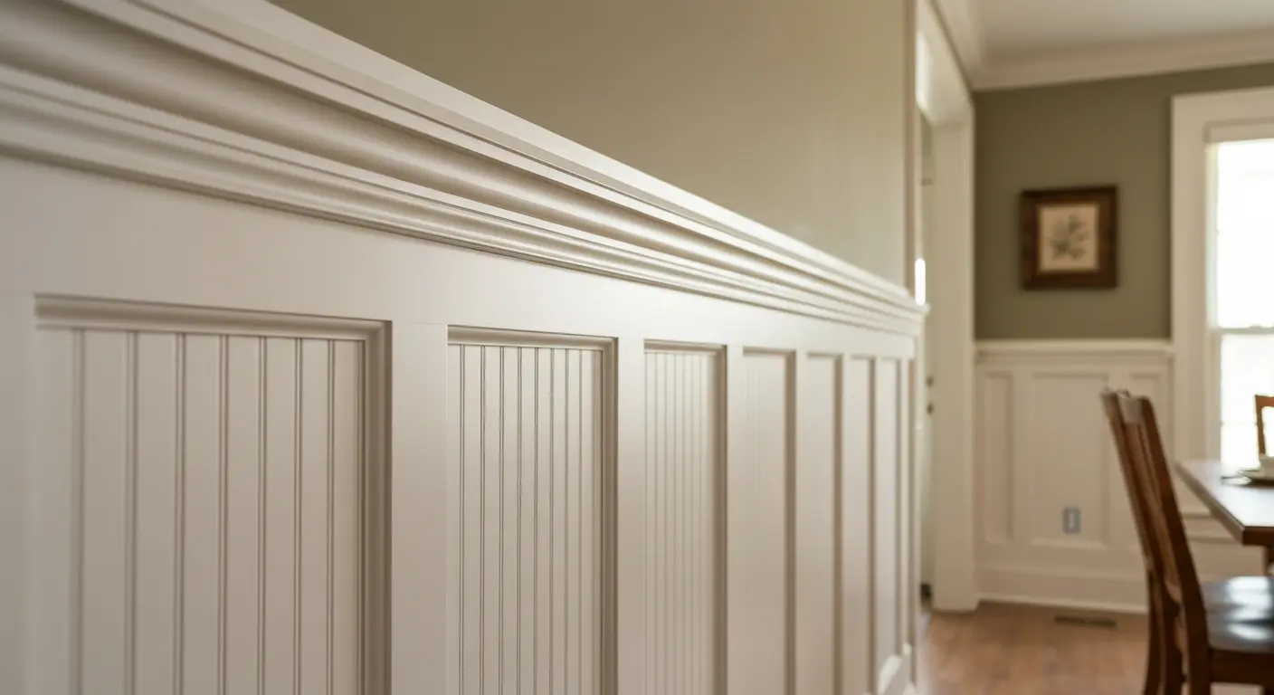 Wainscoting installation