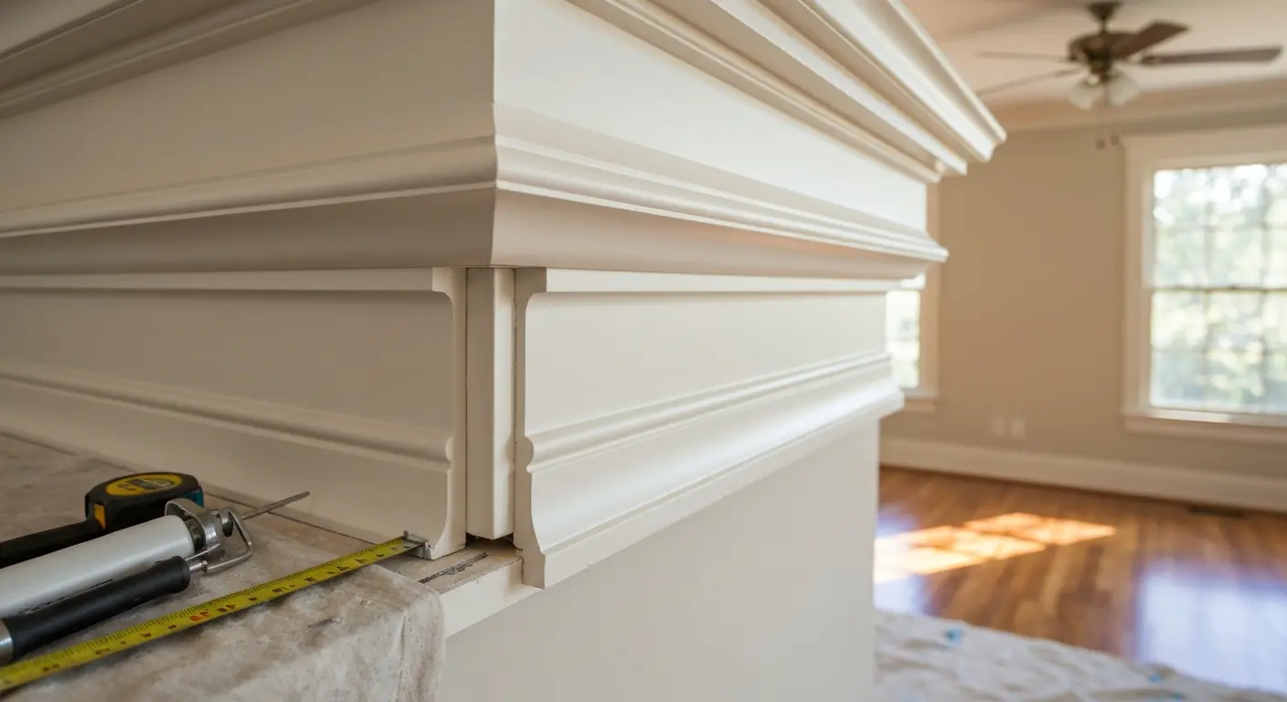 Crown molding installation