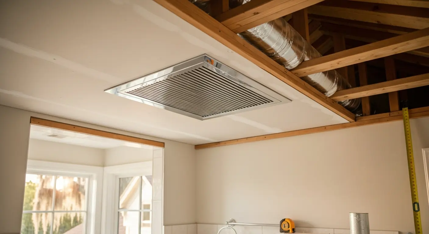 Bathroom ventilation and moisture control