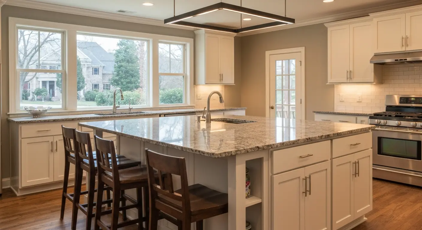Kitchen island design