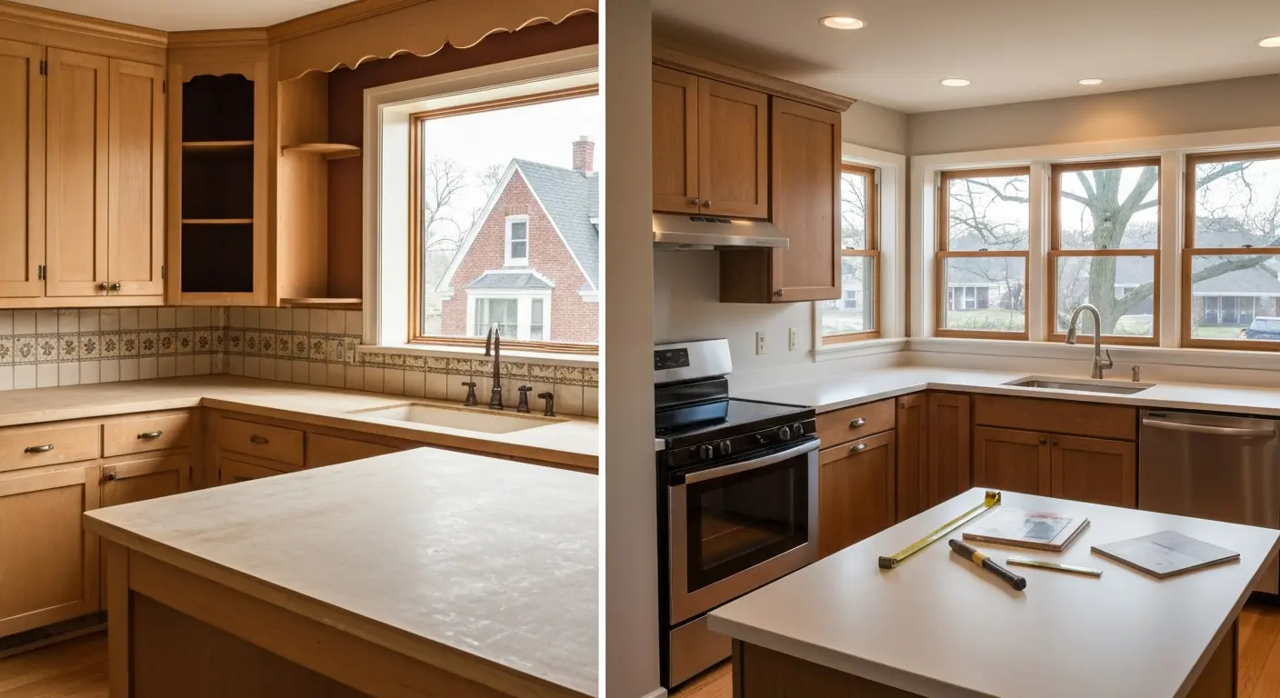 Historic and modern home kitchen styles