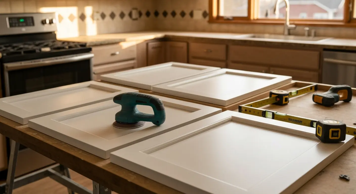 Cabinet refacing project