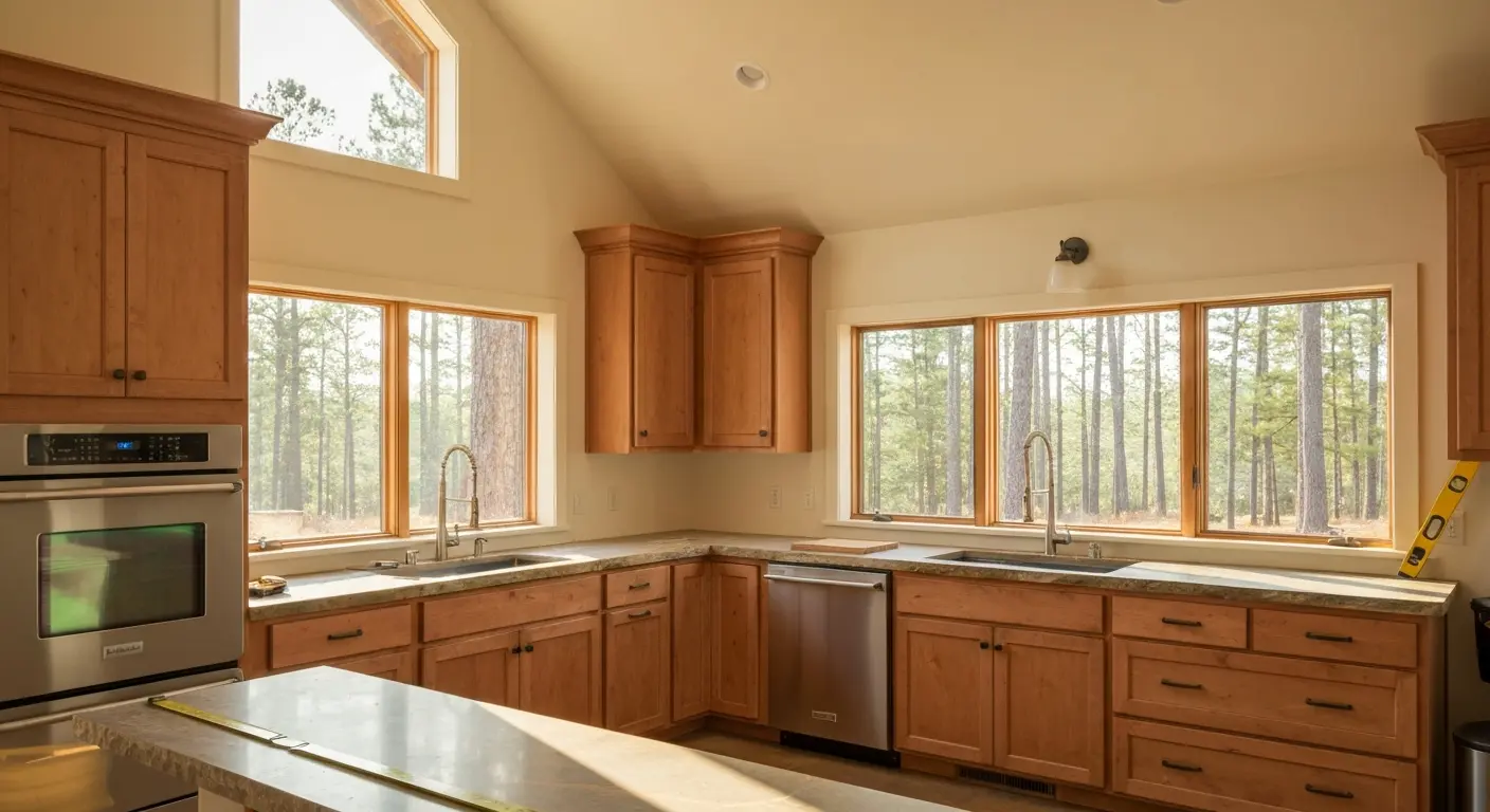 Rural kitchen renovation