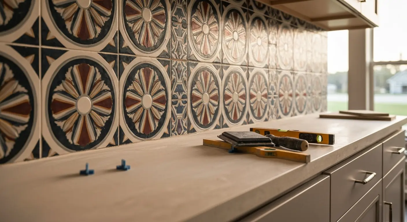 Kitchen backsplash